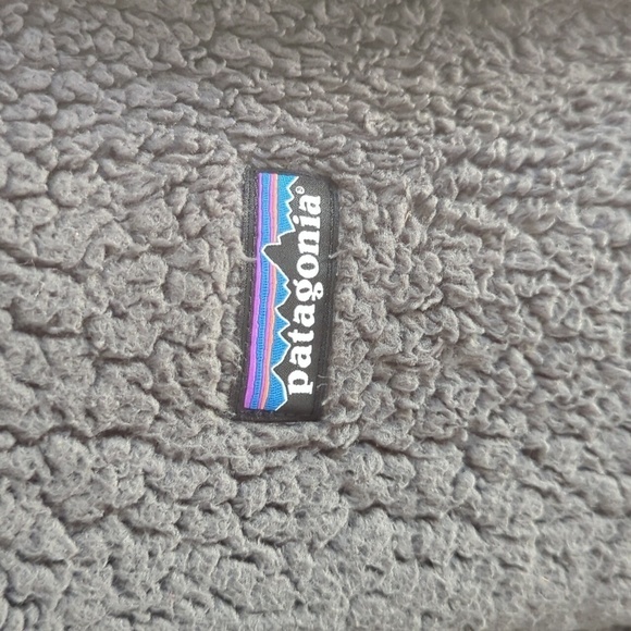 Patagonia Los Gatos Deep Pule Fleece Gray Full Zip Jacket Women’s Small - Picture 4 of 7